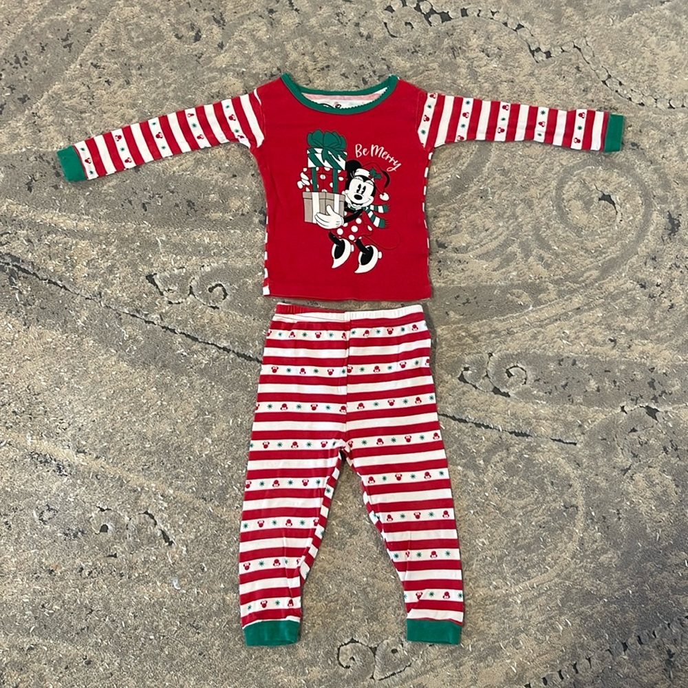 Disney Minnie Mouse Christmas pajamas